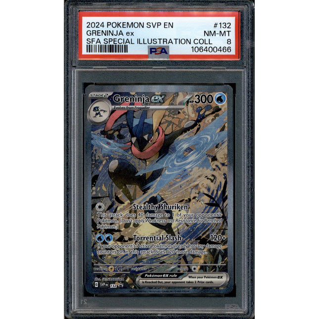 Greninja ex - 132 - PSA 8 - Promo - SFA - Pokemon - 10694