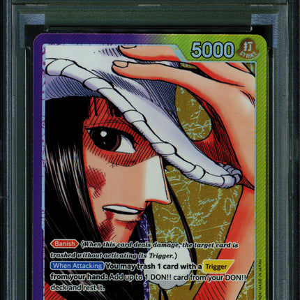 Nico Robin - OP09-062 - PSA 10 - Alternate Art - English - One Piece - 150-08