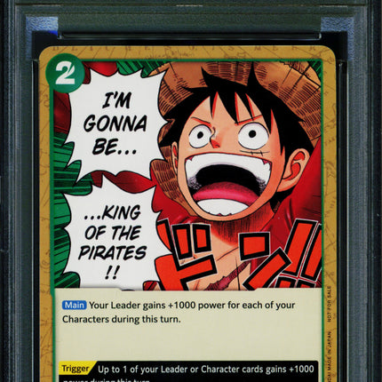 I'm Gonna Be King of the Pirates - P-024 - PSA 10 - Pirates Party - English - One Piece - 149-16