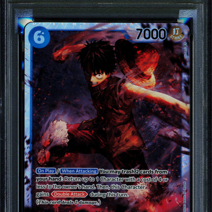 Monkey D Luffy - OP02 062 - PSA 10 - SR - English - One Piece - 154-2