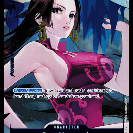 Boa Hancock - OP02-059 - NM - Box Topper - Alternate Art - One Piece - OP1-17