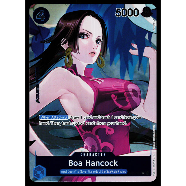 Boa Hancock - OP02-059 - NM - Box Topper - Alternate Art - One Piece - OP1-17