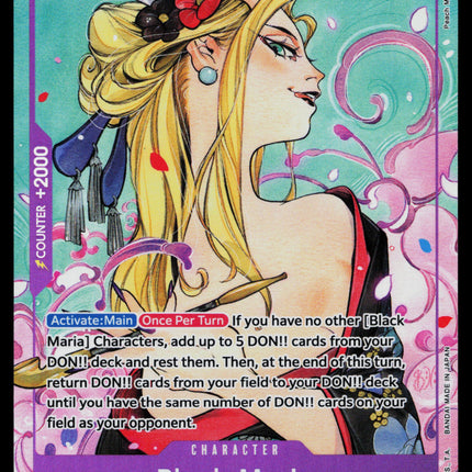 Black Maria - OP08-074 - NM - Parallel - Promo - One Piece - OP1-58