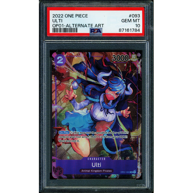 Ulti - OP01-093 - PSA 10 - Alt Art - OP01 - One Piece - 61784