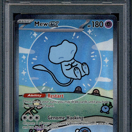 Mew ex - 232/091 - PSA 9 - SIR - Paldean Fates - Pokemon - 10689