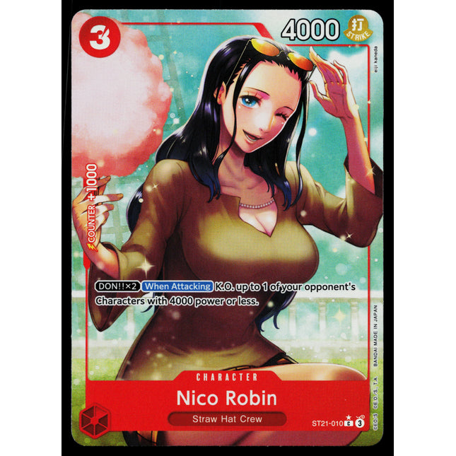 Nico Robin - ST21-010 - NM - Parallel - ST21 - One Piece - OP-3-20