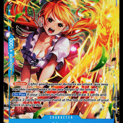 Nami - OP11-054 - NM - Alt Art - OP11 - One Piece - OP-3-12