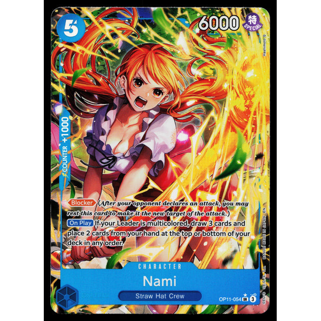 Nami - OP11-054 - NM - Alt Art - OP11 - One Piece - OP-3-12
