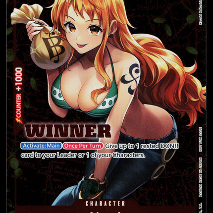 Nami - ST01-007 - LP - Winner - Promo - One Piece - OP2-5