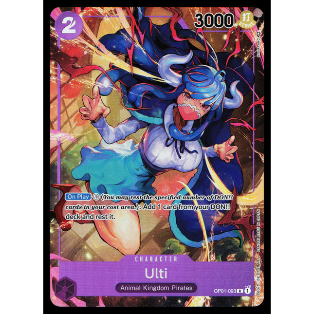 Ulti - OP01-093 - LP - Pre-Errata - Alternate Art - One Piece - OP2-20