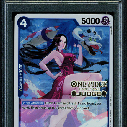 Boa Hancock - OP02-059 - PSA 9 - Judge Promo - English - One Piece - 615