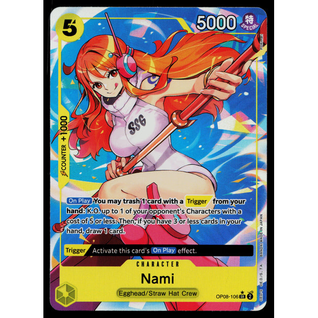 Nami - OP08-106 - NM - Alt Art - OP08 - One Piece - OP-3-11