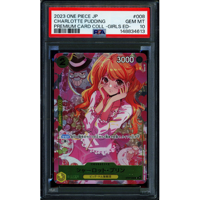 Charlotte Pudding - ST07-008 - PSA 10 - Girls Collection - Japanese - One Piece - 148-07