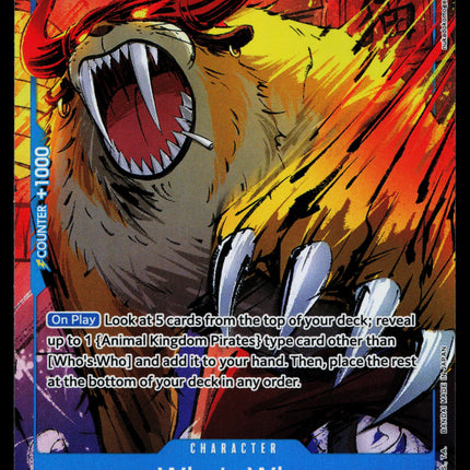 Whos Who - OP04-051 - NM - Rare - Alternate Art - One Piece - OP1-40