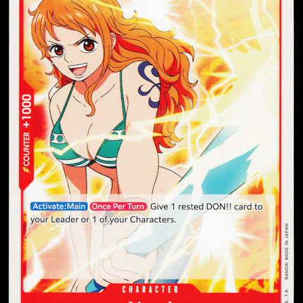 Nami - ST01-007 - NM - Pre Errata - Deck - One Piece - OP-4-1