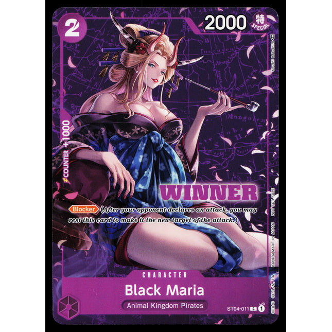 Black Maria - ST04-011 - LP - Winner - Promo - One Piece - OP2-17