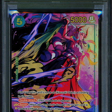 Yamato - OP01-121 - PSA 10 - Alternate Art - English - One Piece - 149-20