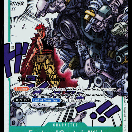 Eustass Captain Kid - ST02-013 - NM - Super Pre Release - ST02 - One Piece - OP-3-32