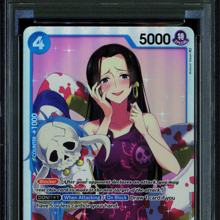 Boa Hancock - OP01 078 - PSA 10 - SR - English - One Piece - 154-13
