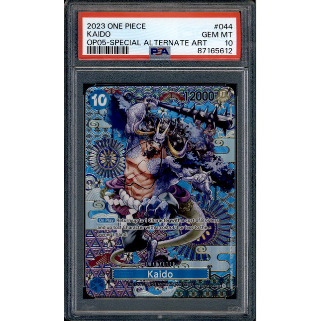 Kaido - OP04-044 - PSA 10 - SP Alt Art - English - One Piece - 65612