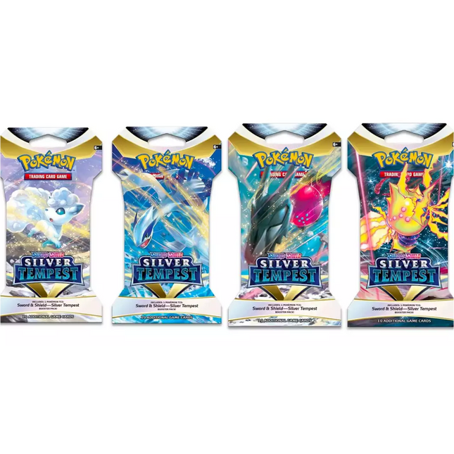 Silver Tempest Sleeved Booster Pack Lot - x36 Packs - Pokemon