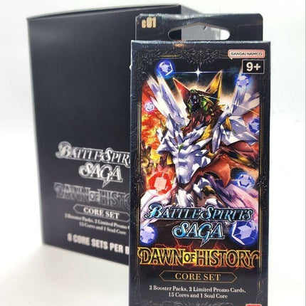 Dawn of History - Battle Spirits Saga TCG - BSS01 Sealed Core Set Box of 8