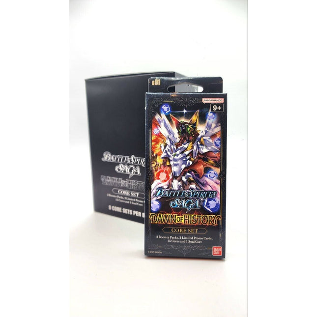 Dawn of History - Battle Spirits Saga TCG - BSS01 Sealed Core Set Box of 8