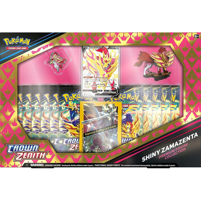 Crown Zenith - Zamazenta Premium Figure Collection Box - Pokemon - Sealed - New