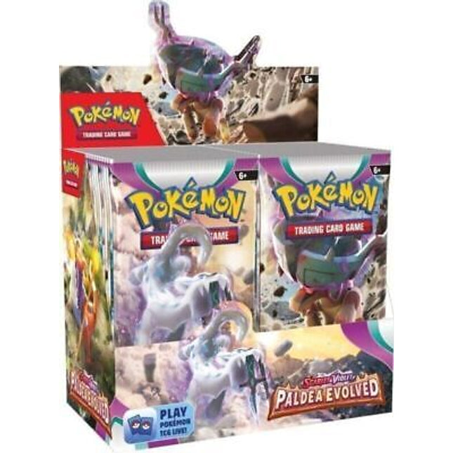 Paldea Evolved Booster Box - 36 Packs - Sealed - New