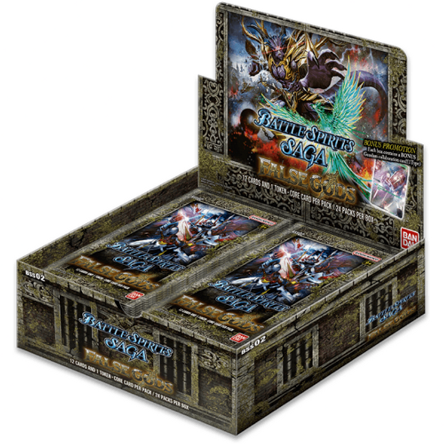 False Gods - Battle Spirits Saga TCG - BSS02 Sealed Booster Box (24 Packs)