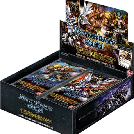 Dawn of History - Battle Spirits Saga TCG - BSS01 Sealed Booster Box (24 Packs)