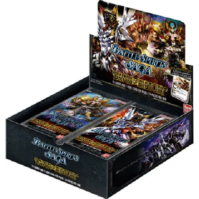 Dawn of History - Battle Spirits Saga TCG - BSS01 Sealed Booster Box (24 Packs)