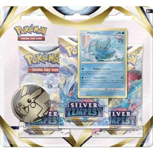 Silver Tempest 3 Pack Blister Case - 24x Quantity - Pokemon - Sealed