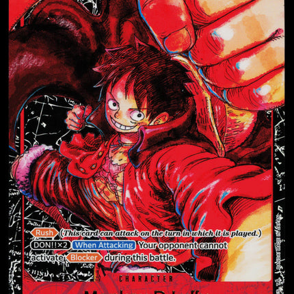 Monkey D Luffy - ST01-012 - NM - Alt Art - OP05 - One Piece - OP-3-24