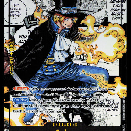 Sabo - OP04-083 - NM - Manga Rare - Secret - One Piece - OP1-42