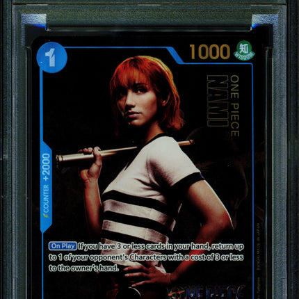 Nami - P-053 - PSA 9 - Live Action - English - One Piece - 139