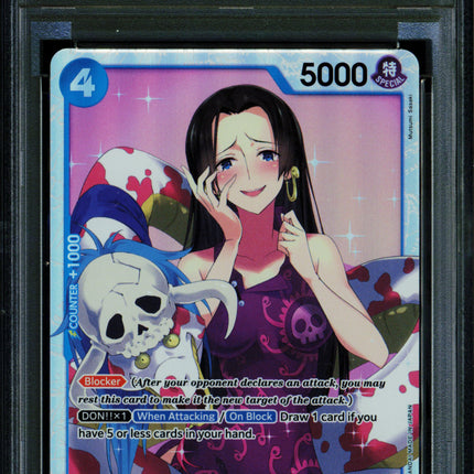 Boa Hancock - OP01 078 - PSA 10 - SR - PRB01 - English - One Piece - 154-4