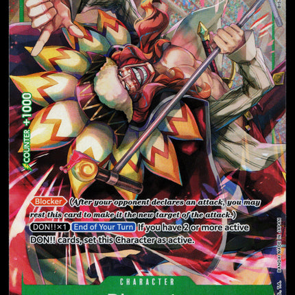 Diamante - OP04-028 - NM - Rare - Alternate Art - One Piece - OP1-36