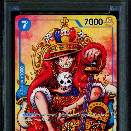 Monkey D Luffy - P-043 - PSA 10 - Convention Promo - English - One Piece - 128