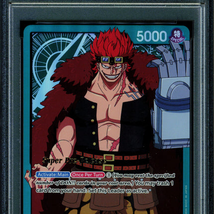 Eustass Captain Kid - ST02-001 - PSA 10 - Super Pre-Release - English - One Piece - 519
