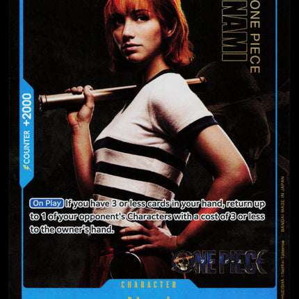 Nami - P-053 - LP - Live Action - Alternate Art - One Piece - OP2-21