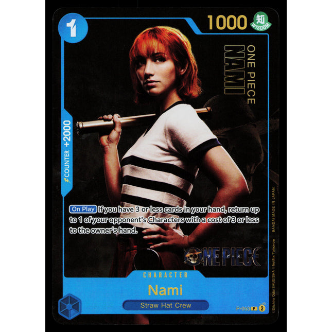 Nami - P-053 - LP - Live Action - Alternate Art - One Piece - OP2-21