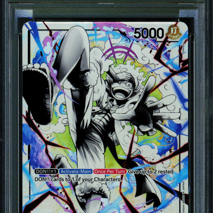 Monkey D Luffy - ST21-001 - PSA 9 - Starter Deck 21 - English - One Piece - 150-04