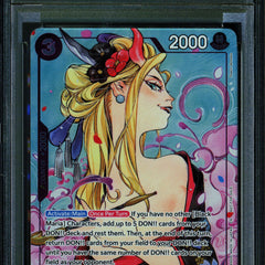 Black Maria - OP08-074 - PSA 9 - Dash Pack Foil - English - One Piece - 139