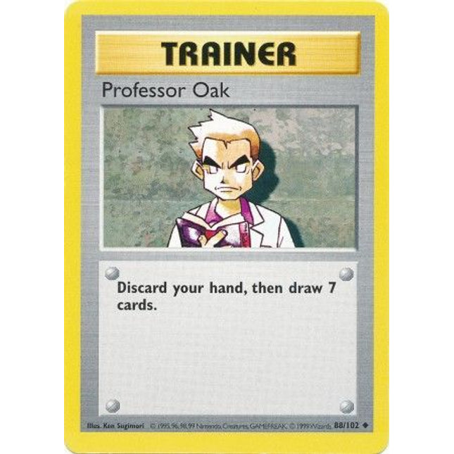 Professor Oak (88/102) [Base Set (Shadowless)]