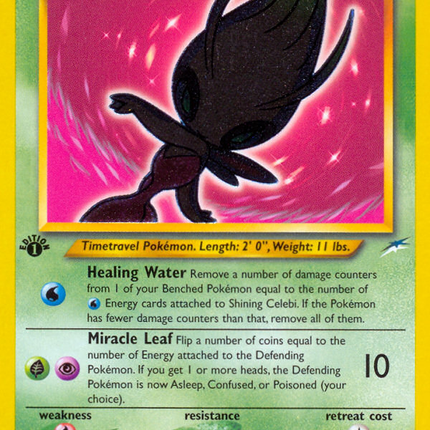 Shining Celebi (106/105) [Neo Destiny 1st Edition]