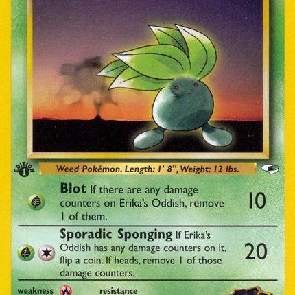 Erika's Oddish (78/132) [Gym Heroes 1st Edition]
