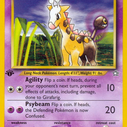 Girafarig (58/111) [Neo Genesis 1st Edition]