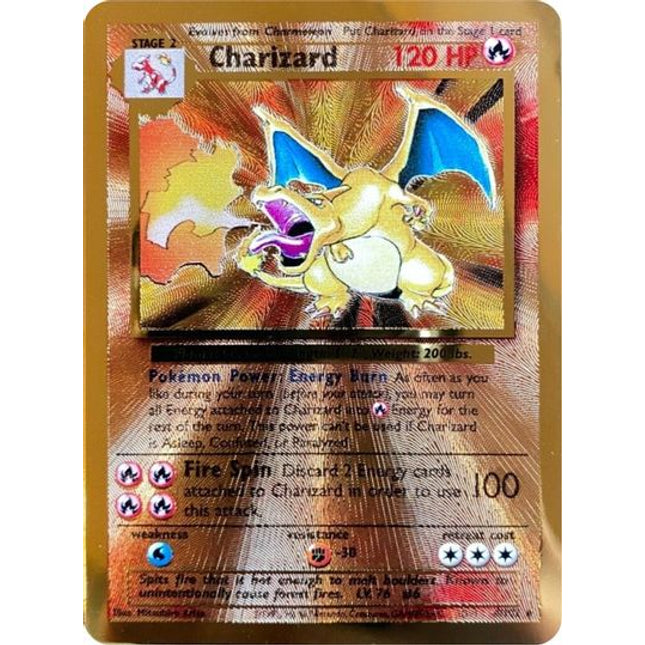 Charizard (4/102) (Celebrations Metal Card) [Celebrations: 25th Anniversary]