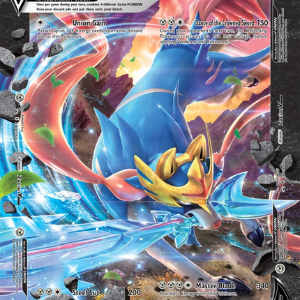 Zacian V-Union (Jumbo Card) [Sword & Shield: Black Star Promos]